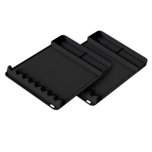 Silicone Grill Mat Non-Slip Tool Mat with Sauce Drip Pad & Wavy Grip,Outdoor BBQ Accessories & Gifts for Men,Grilling