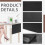 Under Desk Privacy Panel Self-Adhesive Modesty Panel with Pocket for Home or Standing Workstation Concealer Shield 5
