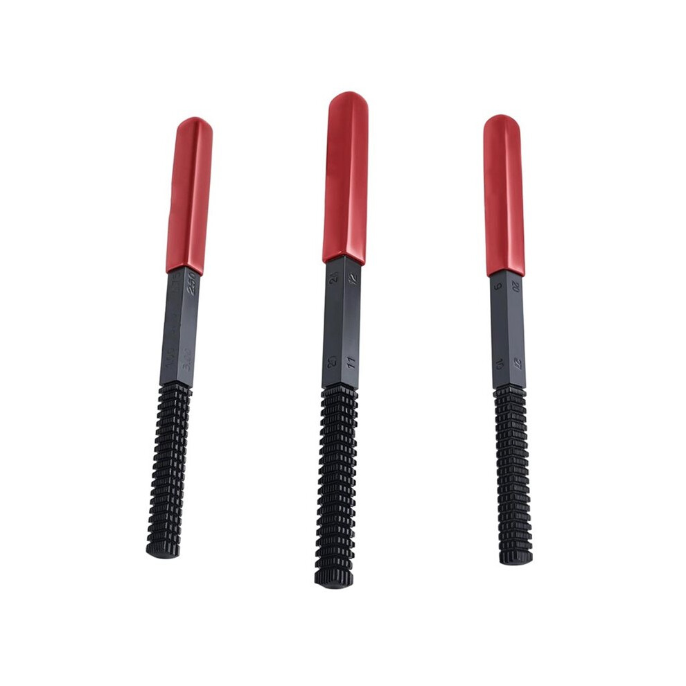 3-Piece Thread Restorer File Set, Thread Restoring Chaser Files, Thread Repair File Set In Metric 6034214874687