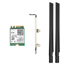 WiFi 6E AX210 NGW Wireless Card NGFF M2 WiFi 6E Laptop Module 5.3 for PC Laptops Windows10 11