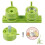 DIY Button Mold Making, Interchangeable Molds, Round Stamping Molds 44mm 6