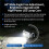4 Pack LED Headlamp Rechargeable Flashlight with Motion Sensor , LED Headband Flashlight for Work,Running,Hiking,Camping 7