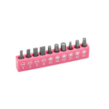 Socket Screwdriver Carbon Steel Hex Socket Wrench Deepening Socket Driver Adjustment Tool Carry Screwdriver Bit Set