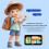 AI Digital Camera Kids Learning Machine Voice Dialogue,  Toys, Learning Practice Machines Special Effects Function 5