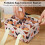 Removable Egg Collecting Basket, Egg Basket for Gathering Eggs with 9 Pouches, Foldable Canvas Egg Holder, Collector Egg 3