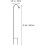 2X Shepherd Hooks Estaca de Jardim Resistente à Ferrugem 2