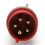 Industrial Plug and Socket Waterproof Connector 5PIN 32A Waterproof Electrical Connection Wall Mount Socket EU Plug 5