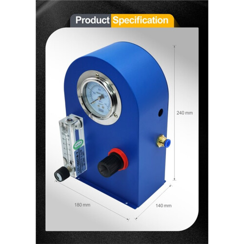 High-Pressur Return Flow Test Kit Common Rail Piezo Injector Simulator Tester for  Injector 2