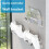 Game Controller Wall Mount Bracket Storage Rack for PS4 PS5  Gamepads Wall Mounted Stand Hanger Holder 1PCS 7