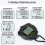 2X Digital Sports Stopwatch, 10Lap /Split Memory Stopwatch Count Down Timer, Large Display Waterproof 12/24 Hour Clock 2