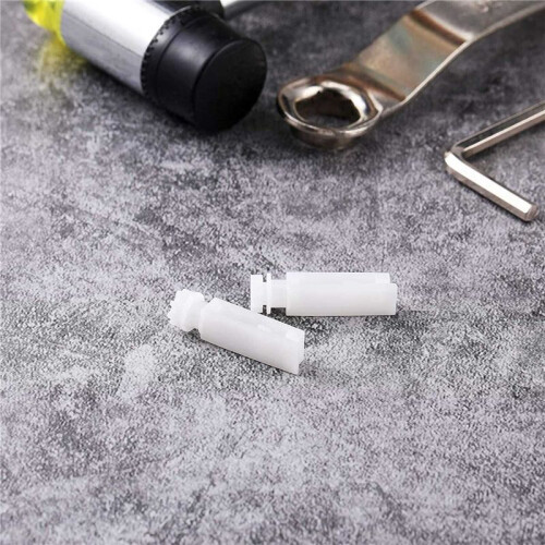 60Pcs Vertical Blind Stem Replacement White Stems for Vertical Window Blind Vertical Blind Carrier Stem 2