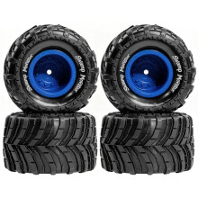 Remote-Controlled Crawler Tires, Non-Slip Mud Tires, Suitable for 1/14 and 1/16 Universal Tires