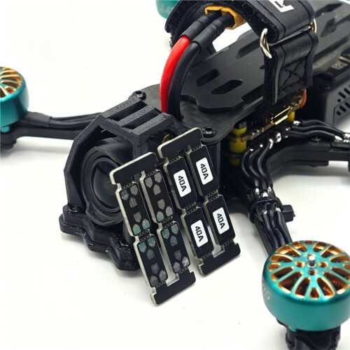 Placa de Extensão de Motor FPV com Fio de Silicone 40A 65A Suporta Cabo de Motor 3.5-5 Polegadas 18-32AWG 3.5 Polegadas 1