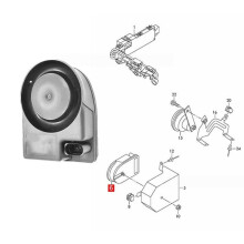 Electronic Siren Anti Theft Alarm Siren Horn1K0951605A 1K0951605C PAB951605 for Macan 1K0951605D