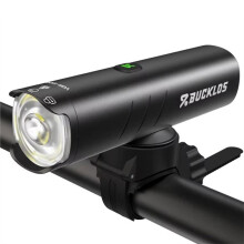 BUCKLOS Lampes de Vélo Super Lumineuses pour la Conduite Nocturne, Phare de Vélo LED USB Rechargeable de 2200mAh avec Étanchéité IP66