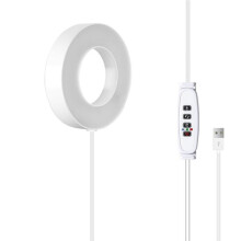 LED-Wachstumslicht mit Vollem , Automatischer ein-/Aus-Timer, für die Decke Unter Dem Schrank, Halo-Pflanzenwachstumslampe, Gelbes und Weißes