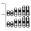 14 Pcs Ignition  Separator Engine  Wire Holders for Most Cars 7