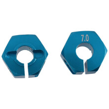 RC Blau Aluminium 7.0 Rad Sechskant 12Mm Antrieb mit Stiftschrauben 4P HSP HPI Ca