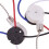 Ceiling Fan  Kit 3 Speed 4 Wire, Fan  Zipper Speed Control , ZE-208S Pull Wire  with Rope Silver 2