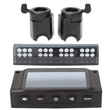 LCD Monitor Cover for S1 S2 S3 8-Inch Scooter with Accelerator Brake Handle LED Lamp Cover