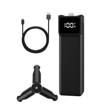 Poignée de Batterie pour pour Osmo Pocket 3 5000 MAh, Poignée D'Alimentation Étendue, Accessoires de Poignée de Chargement pour les Prises de vue