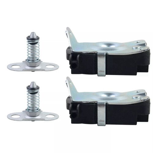 4 PCS Lower & Upper Left & Right Catch  Hood Lock for  E46 E39 E52 E53 51238229807 51238203859 1
