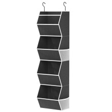 Organisateurs et Rangement Suspendus avec Poche en Maille pour VĂŞtements, Organisateurs et Rangement Suspendus pour Garde-Robe en Tissu