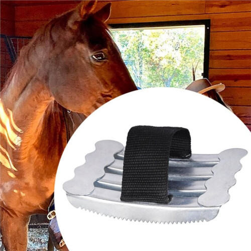 Cuchilla de Deshedding Profesional de Metal para Cuidado Efectivo de Caballos 2