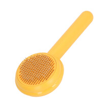 Haustier-Slicker-Bürste 19,7  8,7  4,6 cm Gelb