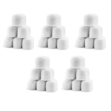 Lot de 30 Filtres à Charbon Compatibles avec les Machines BWF100, Remplacements de Filtre à Eau pour Machine à Expresso