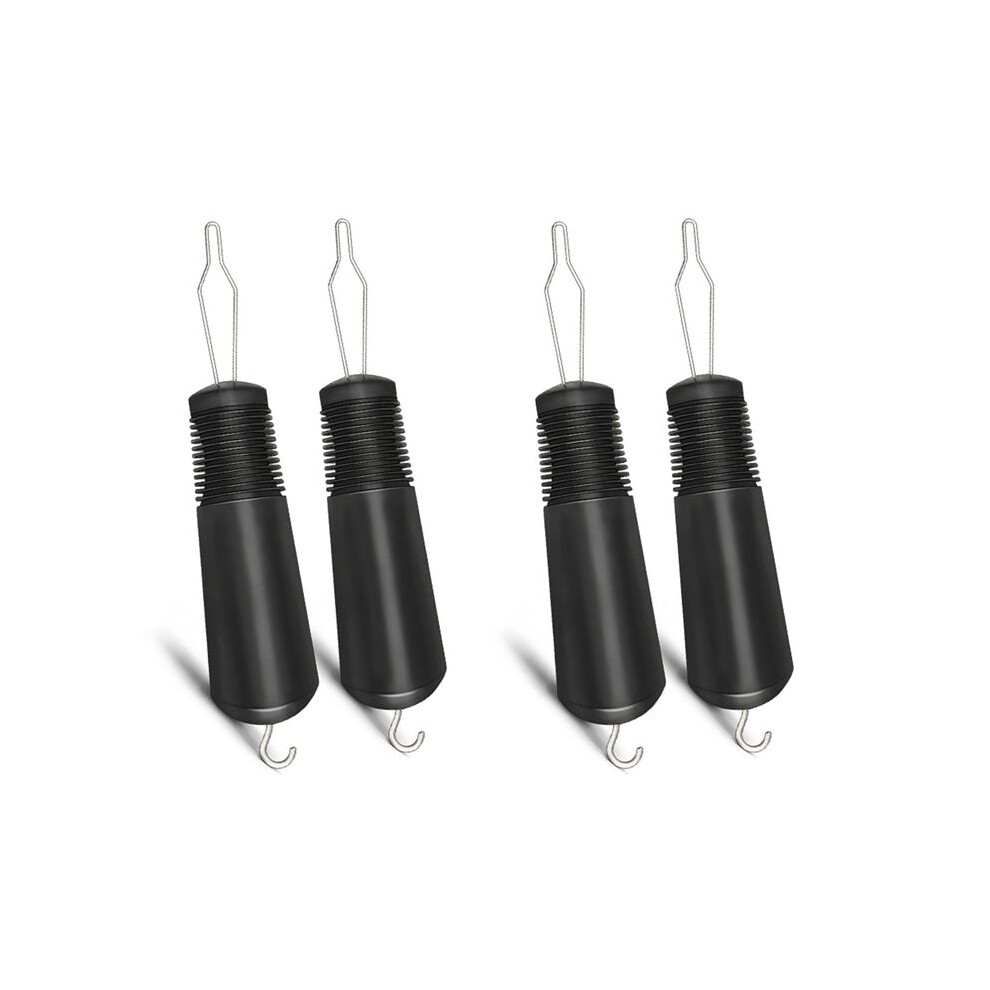 4Pcs Button Helper Tool with Non-Slip Grips to Help with Shirts, Coats, Button Hook Aids for the Elderly and Arthritic
