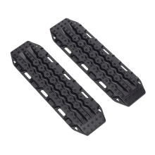 2Pcs Sand Ladder Recovery Ramp Board Escape Board für 1/10 RC Crawler Auto Axial SCX10  TRX4 Upgrade Teile,Schwarz