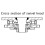 Parnells 200mm swivel castor with grey cast iron wheel 4