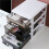 Four-Layer Drawer Type Storage Box, Transparent Black White, Ideal for Home 3 Drawer 5