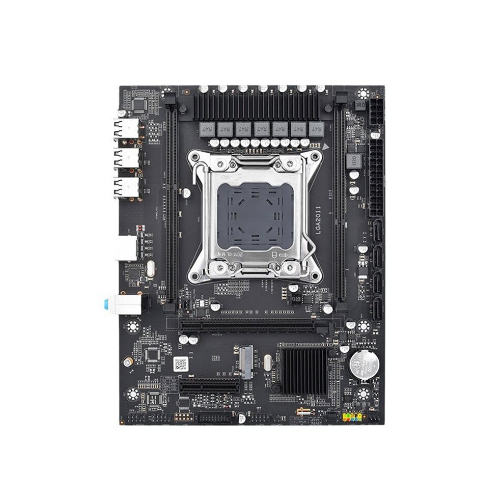 X79 Motherboard Lga2011 Dor3 Memory Support M.2 Nvme Slot Main Board For Desktop Computer Black 6031065880676