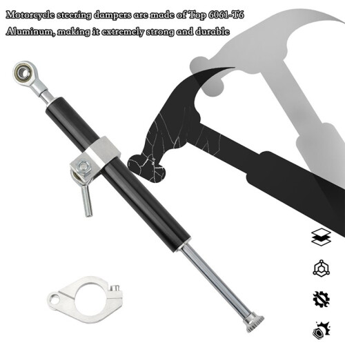 330MM Motorcycle  Direction Damper Accessories Fork Stabilizer Motorcycle Steering Damper