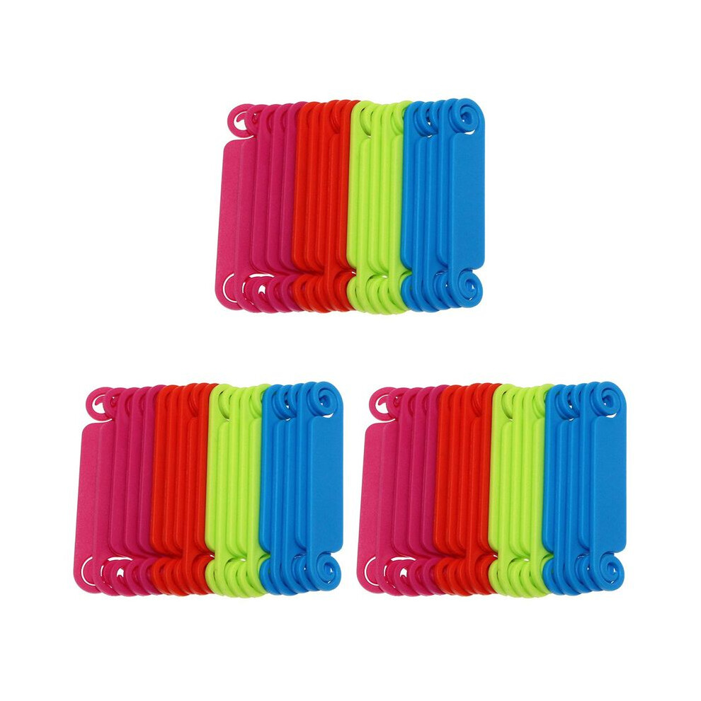 60Pcs Cable Tags Multicolor Cable Management Labels Writable Cable Tags Cord Identification Tags For Usb Computer Phone 6033335453924