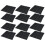 12 pcs- Schallschutzschaum Schallabsorption Pyramide Studio Behandlung Wandpaneele 1