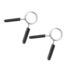 1 Satz / 2 Stuecke 30mm Barbell Gym Gewichtheben Hantel Lock Clamp Fruehling Kragen Clips