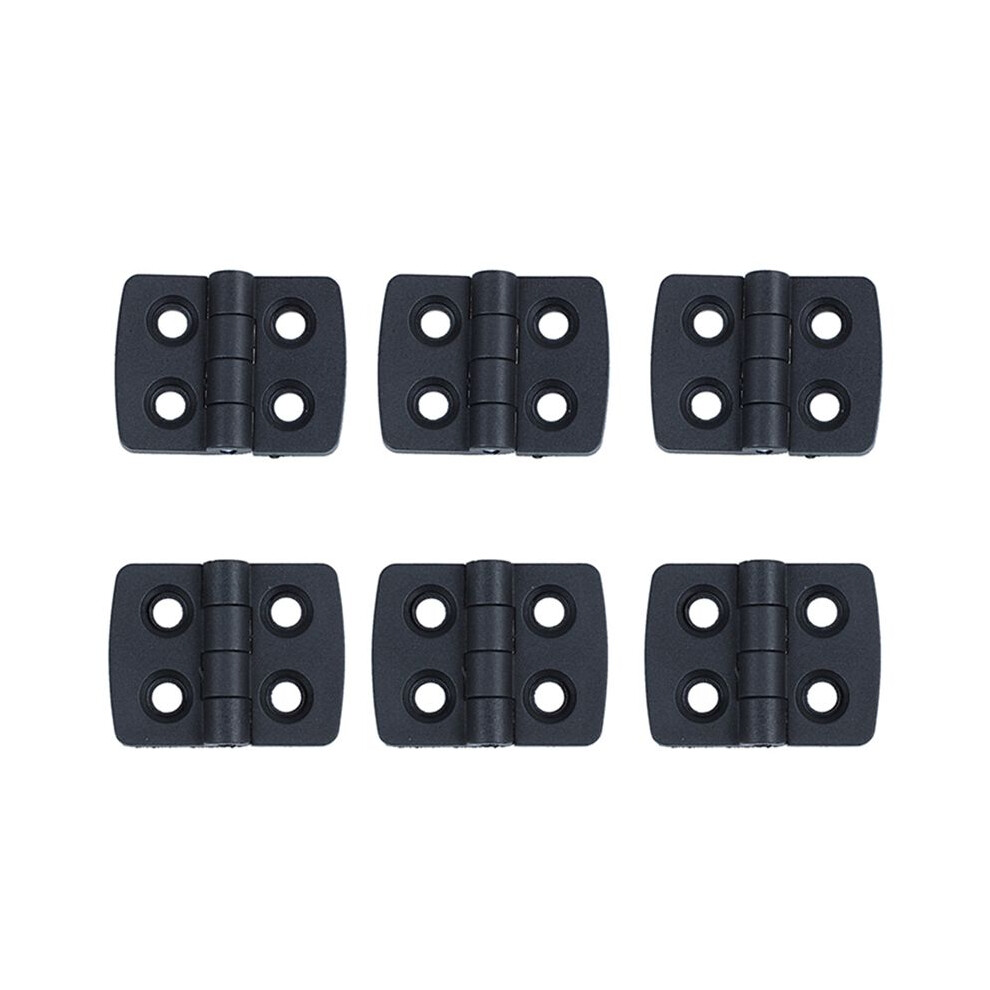 30Pcs Reinforced Black Plastic Door Hinges 40Mm X 30Mm 6033600659198