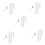 125 x Slatwall Single Hook Pin Shop Display Fitting Hanger Hanger 100mm 1