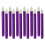 LED Electronic Candle Lights Long Yellow Flash Simulation Long Pole Candle Birthday Wedding Decoration Lights, 1
