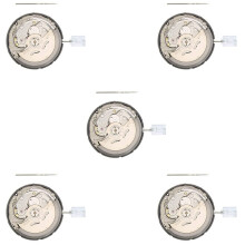 5X NH35 Movement Day Date Set High Accuracy Automatic Mechanical Watch Wrist with Movement Watch Steel Stem