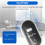 2pcs Whistle Lost Key Finder Flashing Beeping Locator Remote Keychain LED Ring 5