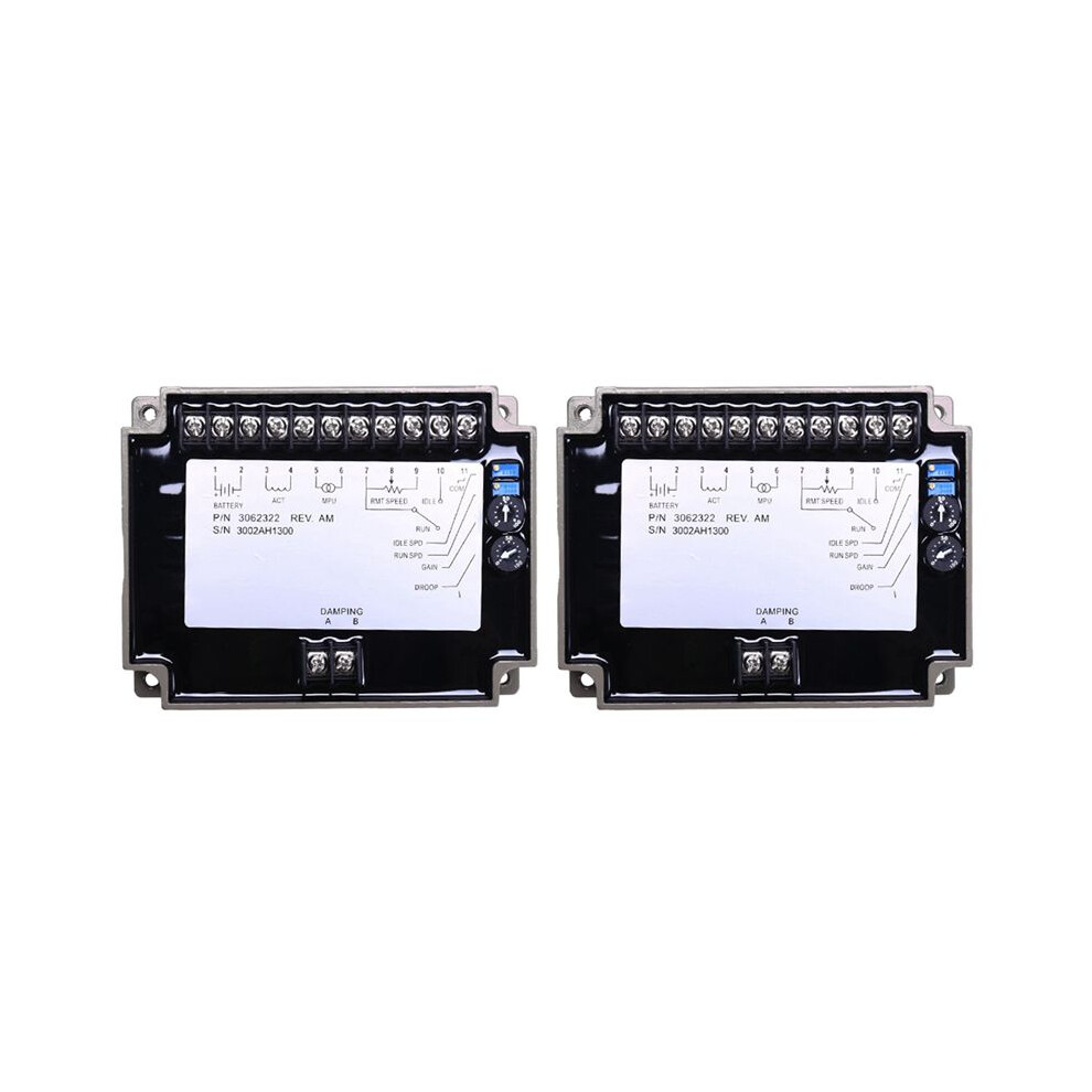 2X 3062322 Generator Speed Controller Speed Stabilizer Electric Governor Engine Control Circuit Board Module Genset Part 6033833592965