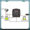 Dual Battery Isolator 12V 140A Digital Voltage Sensitive Relay VSR Split Charge System för Campare Bil RV 6