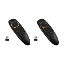 2X G10S Air Mouse Voice Remote Control 2.4G USB Receiver for Android TV BOX PC Gyro Sensing Wireless Remote