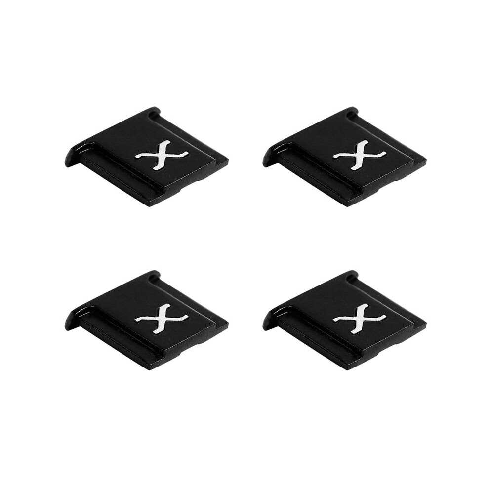 4X Suitable For X-T4 X-T3 X-T2 X-T30 X-T20 X-E3 X-E2 X-Pro3 X-Pro2 X30 X10 Hot Shoe Embedded Flash Hot Shoe Black 4711589878985