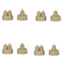 Aquarium Multifunction 8Pc DIY CO2 System Kits Generator Bottle Cap Fish Tank Carbon Dioxide DIY Reactor Quick Screw Cap