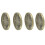 4X CW Morse Code Commemorative Coins CW Training Coin Morse Code Training Coin for Novice Radio Enthusiasts 1